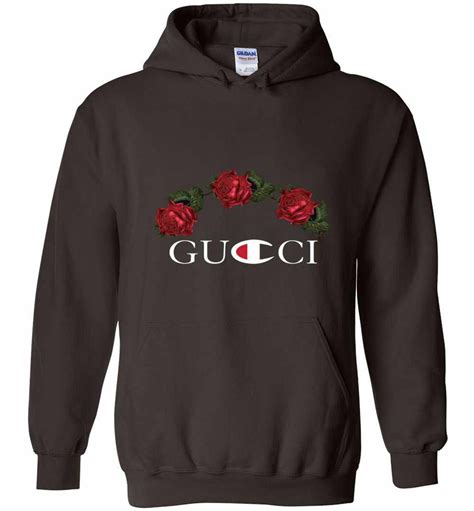 blue gucci hoodie|gucci champion hoodie cheap.